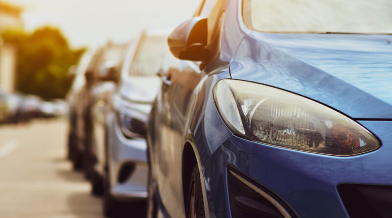 Cars Parked Road