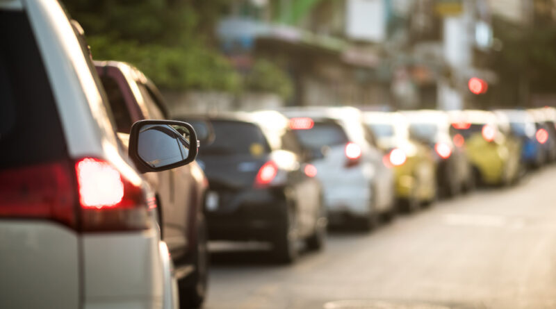 Traffic Jam Bangkok Thailand