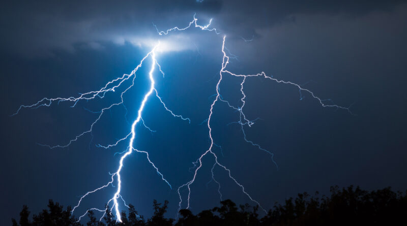 Lightnings Thunder Bolt Stike Summer Storm