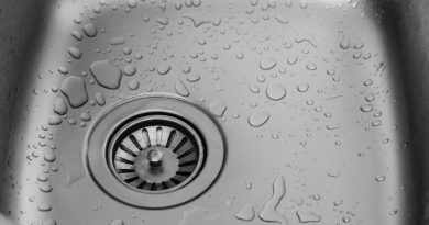 Water Drops Metal Sink Stainless Steel Kitchen Sink Hole