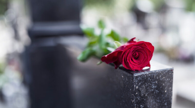 Rose tombstone