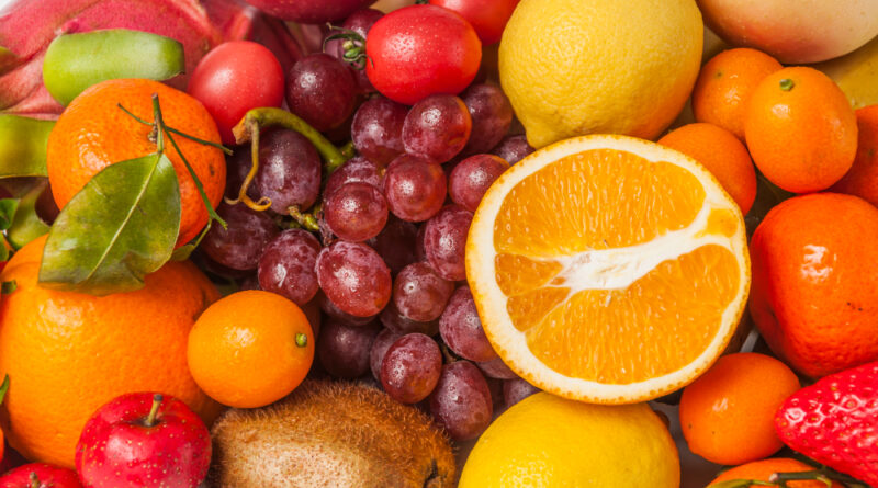 Colorful fruit