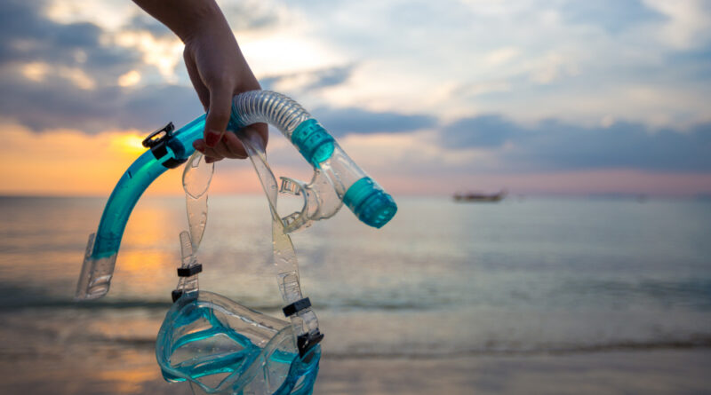 Mask Snorkel Diving Beach